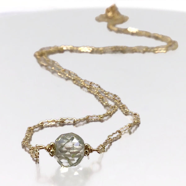 Champagne Diamond Necklace