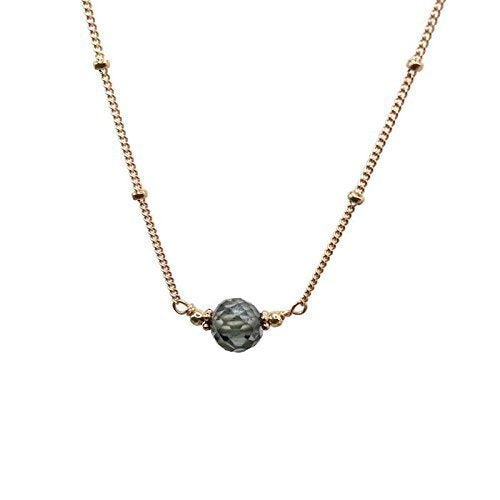 2.0 Carat Sky Blue Diamond Necklace - Van Der Muffin's Jewels