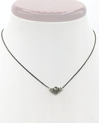 Fancy Green Diamond Necklace - Van Der Muffin's Jewels