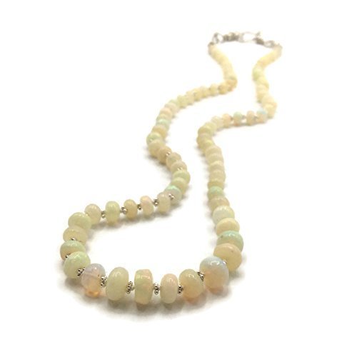 Ethiopian Opal Beaded Necklace - Van Der Muffin's Jewels