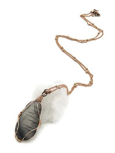 Rare Artisan Sea Glass Pendant Necklace - Van Der Muffin's Jewels