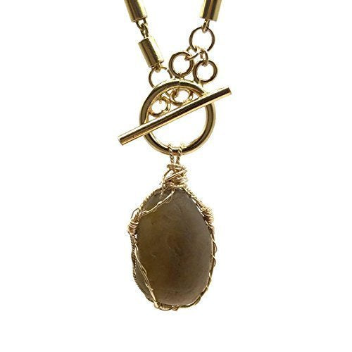 Bohemian Black Sea Glass Necklace - Van Der Muffin's Jewels