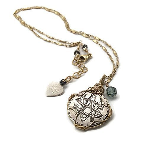 Antique Diamond Love Token Necklace - Van Der Muffin's Jewels