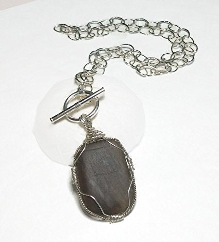 Bonfire Sea Glass Necklace - Van Der Muffin's Jewels