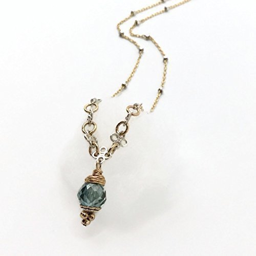 * 2.0 Carat Blue Diamond Clover Necklace - Van Der Muffin's Jewels