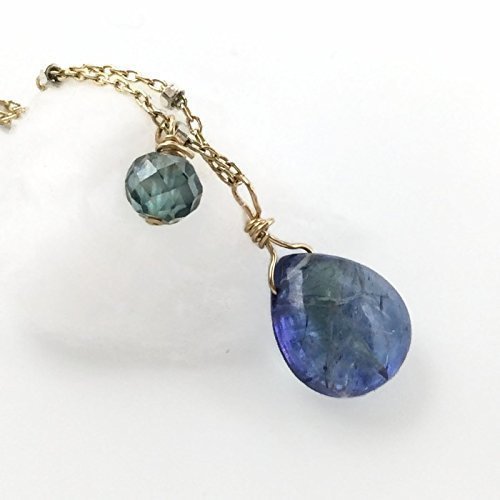 * 4.0 Carat Tanzanite & Diamond Necklace - Van Der Muffin's Jewels