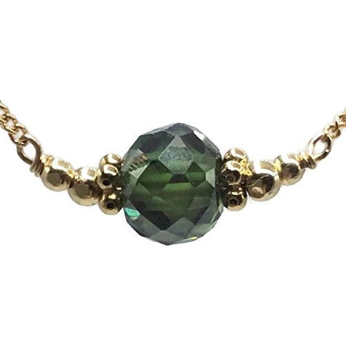 Emerald Green Fancy Diamond Necklace - Van Der Muffin's Jewels