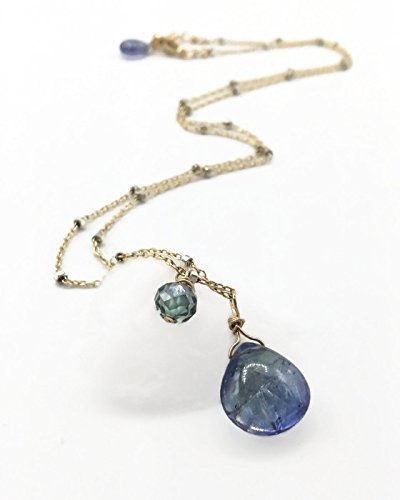 * 4.0 Carat Tanzanite & Diamond Necklace - Van Der Muffin's Jewels