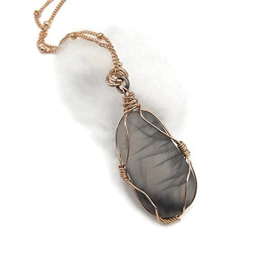 Rare Artisan Sea Glass Pendant Necklace - Van Der Muffin's Jewels