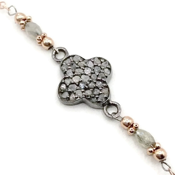 *Diamond Clover Bracelet - Van Der Muffin's Jewels