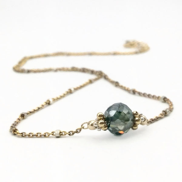 2.30 Carat Antique Diamond Necklace - Van Der Muffin's Jewels