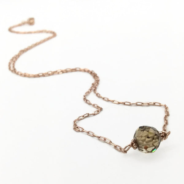 2.3 Ct. Diamond Choker ~ 14k Rose Gold - Van Der Muffin's Jewels